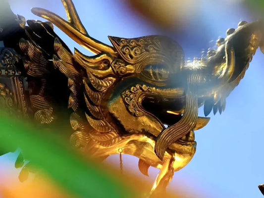 Dragon in Tibetan Buddhist Necklace: A Fusion of the Mystical and the Sacred