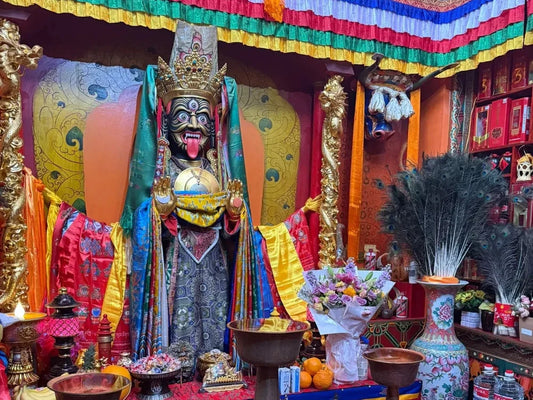 Zakiram: Unraveling the Multifaceted Protector Goddess of Tibetan Temples