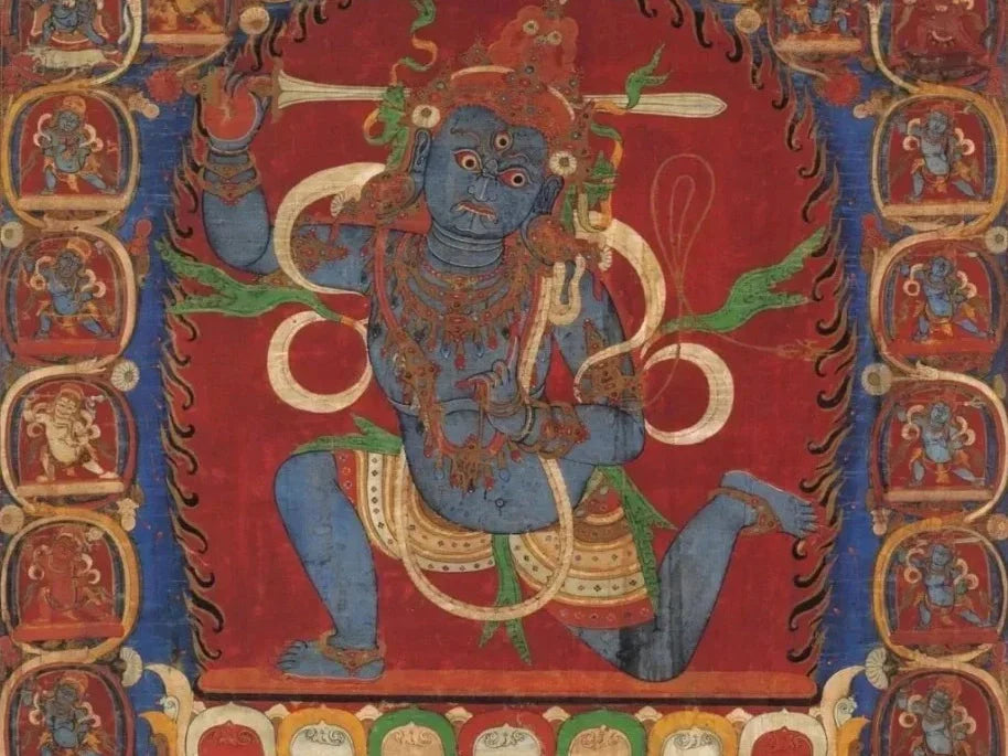 The Power and Compassion of the Acala (Fudo Myoo): Understanding the Thangka Pendant Necklace’s Symbolism