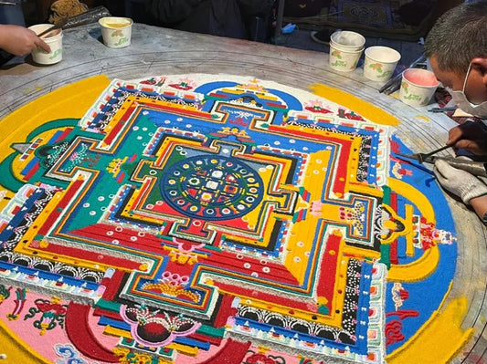 Sacred Geometry: The Architecture of Tibetan Thangka Designs