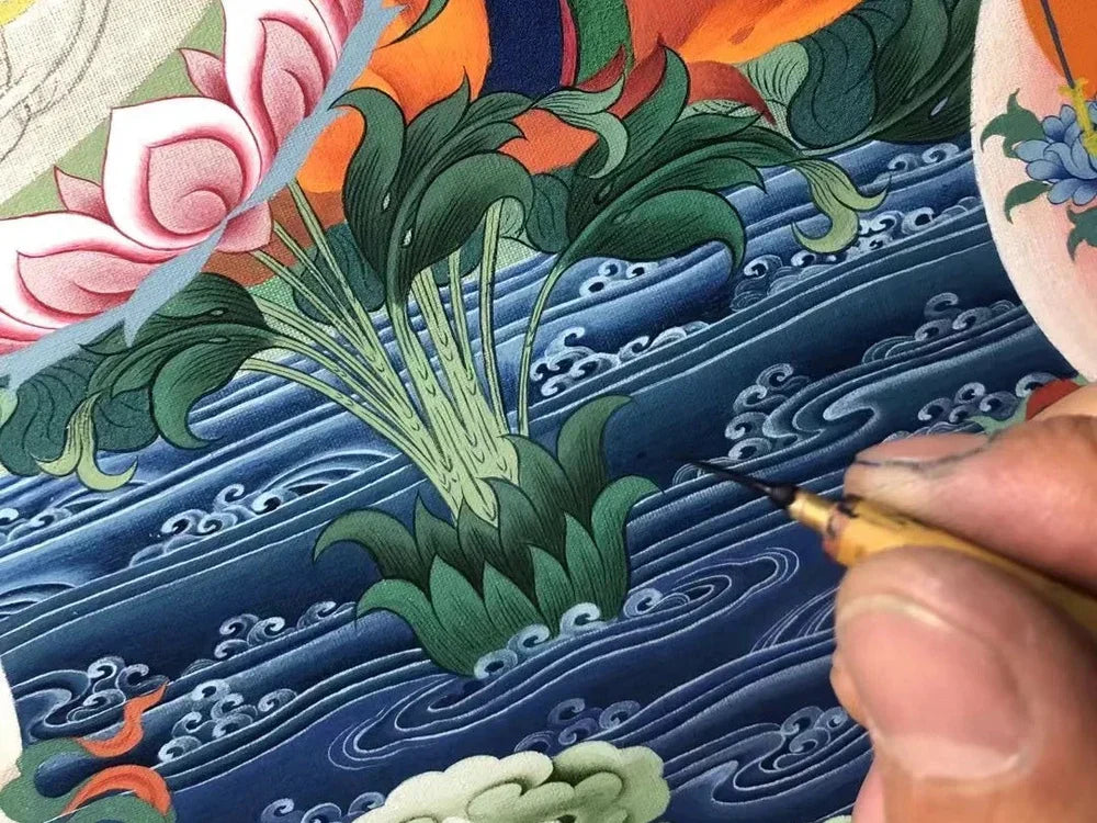 From Temple Walls to Personal Adornments: The Evolution of Thangka Art into Jewelry