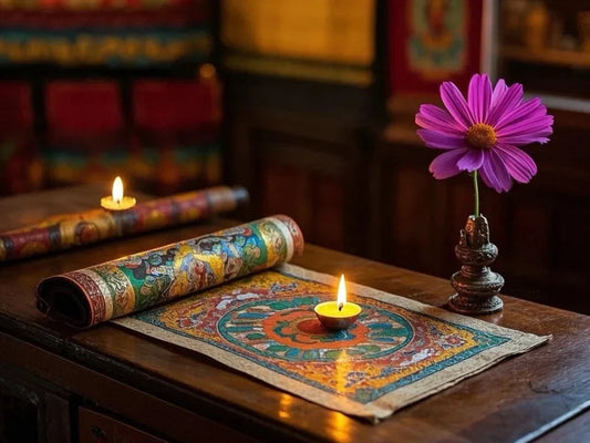 The Spiritual Significance of Tibetan Thangka Art in Jewelry