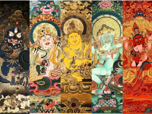 Tibetan Wealth Deities: Yellow Jambhala, Vasudhara, Zakiram and More