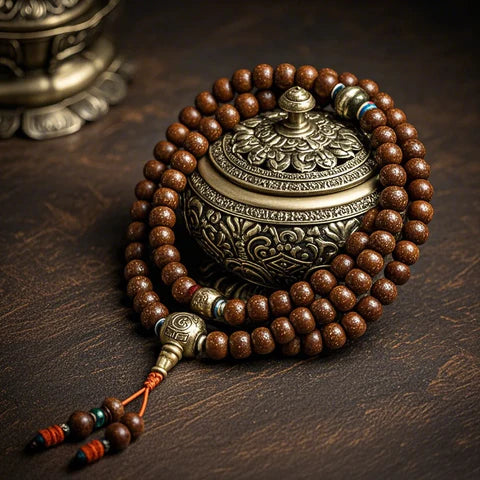 The Significance of 108 Beads in Tibetan Buddhism Mala