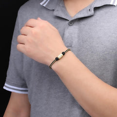 チベットマントラブレスレット - 幸運と守護