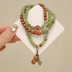 檀香佛珠葫蘆檀香項鍊手鏈兩用