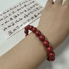 古代辰砂のお守り・幸運と繁栄のブレスレット