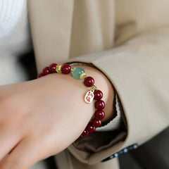 辰砂瑞彩福徳二倍ブレスレット