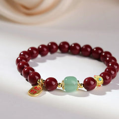 辰砂瑞彩福徳二倍ブレスレット