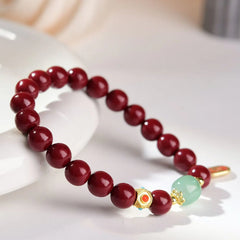 辰砂瑞彩福徳二倍ブレスレット