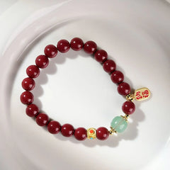 辰砂瑞彩福徳二倍ブレスレット