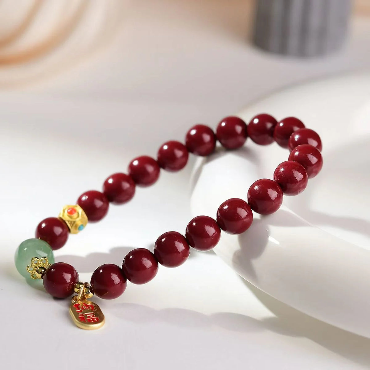 辰砂瑞彩福徳二倍ブレスレット