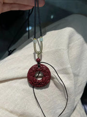 辰砂の貔貅平和バックル·富、保護