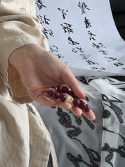 Cinnabar Lucky Cat - Fortune Bracelet