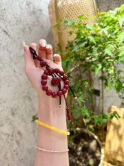 Cinnabar Lotus Bracelet - Blessing Peace