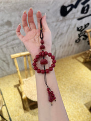 Cinnabar Lotus Bracelet - Blessing Peace