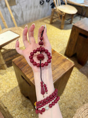 Cinnabar Lotus Bracelet - Blessing Peace