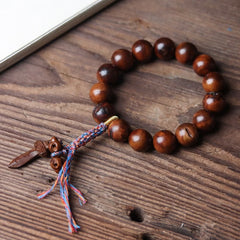 玄天雷木製ブレスレット - 平和と悪魔払いの祝福