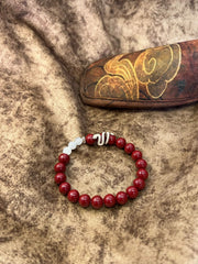 硃砂護蛇手鍊-祈福平安