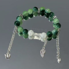 青竹韻味四色優雅手鍊套裝