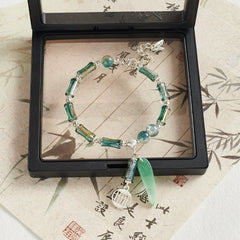 青竹韻味四色優雅手鍊套裝