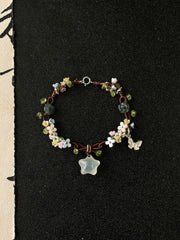 Forest Star Language Flower Butterfly Dream Bracelet