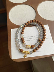 Moonlight Bamboo Double Joy Bracelet