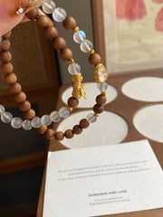 Moonlight Bamboo Double Joy Bracelet