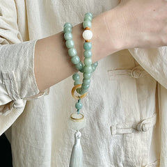 菩提蓮華ブレスレット - 平和を祝福し、集中力を高める