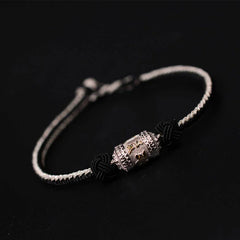 チベットマントラブレスレット - 幸運と守護