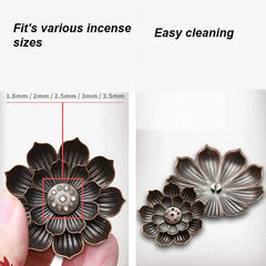 銅蓮花花爐-帶來內心的平靜