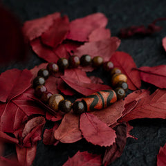 西藏二眼天珠 - 鳳凰(運氣/關係)