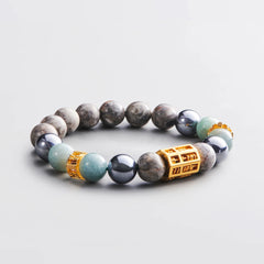 トリプルウェルスアバカスブレスレット - カーディナル