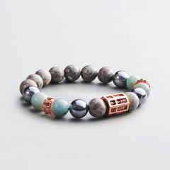 トリプルウェルスアバカスブレスレット - カーディナル