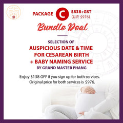 Selection of Auspicious Date and Time for Cesarean Birth by Grand Master