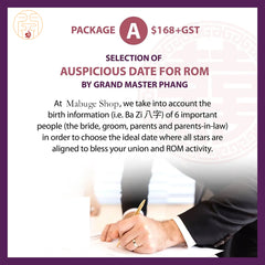 Selection of Auspicious Date for ROM by Grand Master