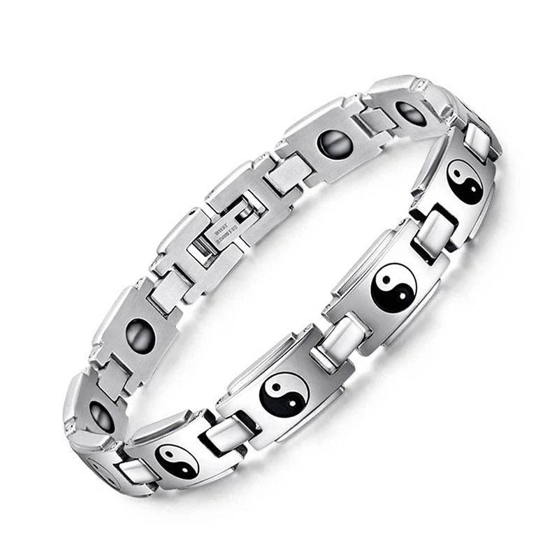 陰陽磁気ウェルネスブレスレット - セルフヒーリングのために