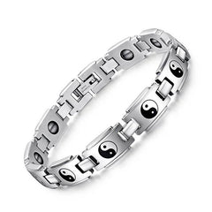 陰陽磁気ウェルネスブレスレット - セルフヒーリングのために