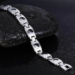 陰陽磁気ウェルネスブレスレット - セルフヒーリングのために