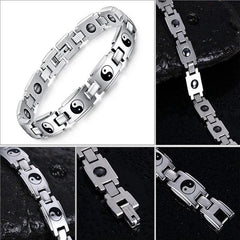 陰陽磁気ウェルネスブレスレット - セルフヒーリングのために