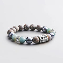 トリプルウェルスアバカスブレスレット - カーディナル