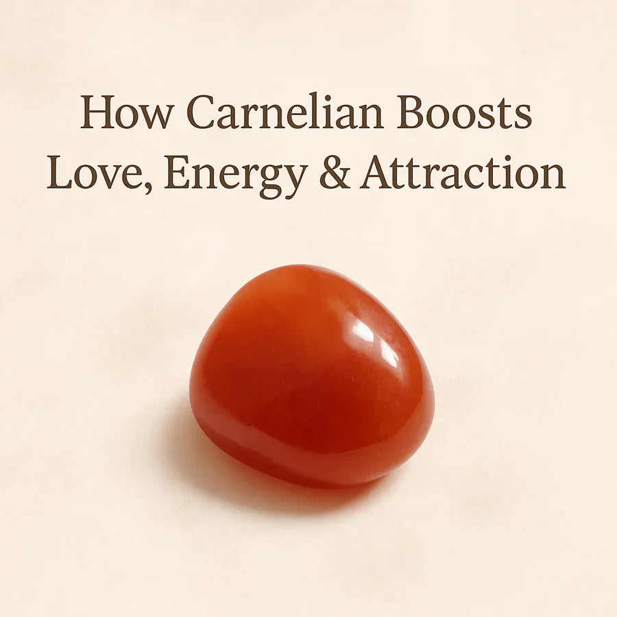 How Carnelian Boosts Love, Energy & Attraction